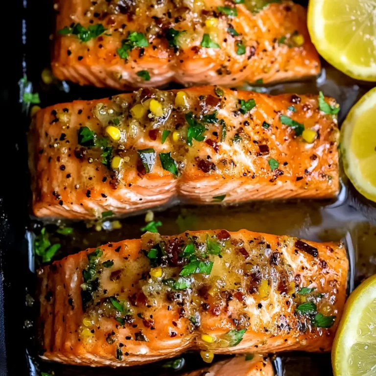 Hot Honey Butter Salmon