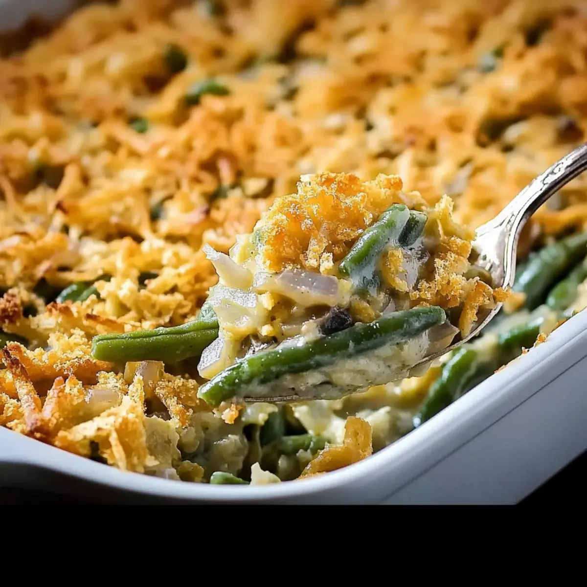 French Onion Green Bean Casserole