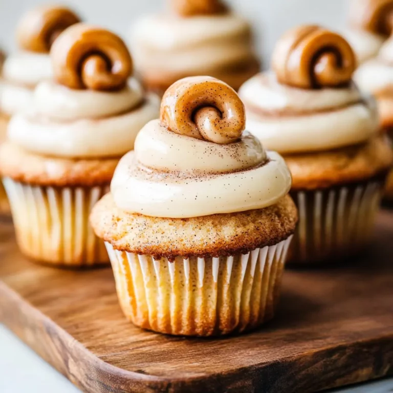 Cinnamon Roll Cupcakes Recipe