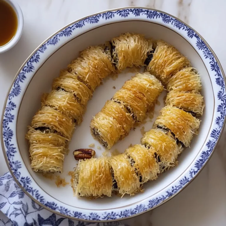 Kataifi Walnut Rolls