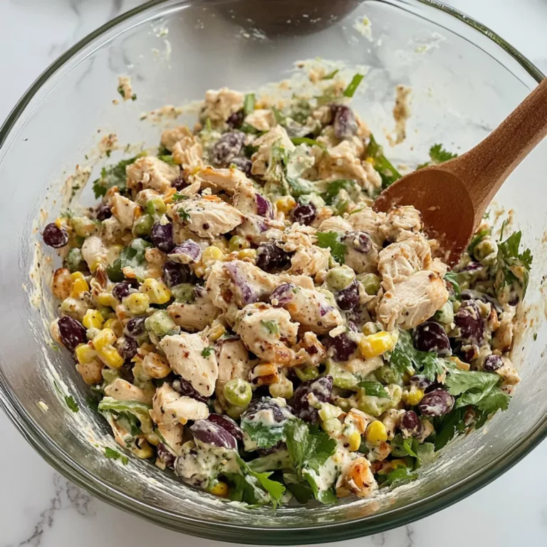 High Protein Southwest Chicken Salad