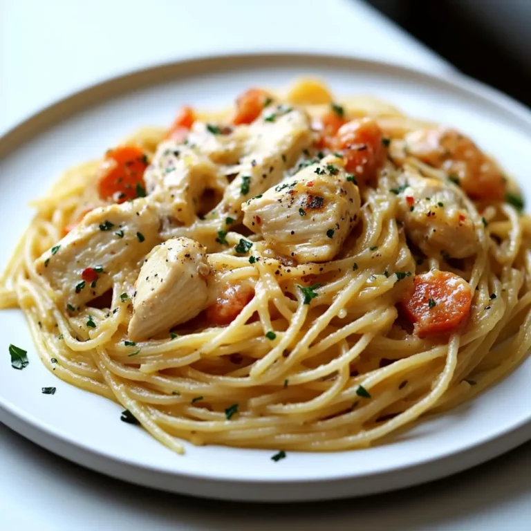 Monterey Chicken Spaghetti