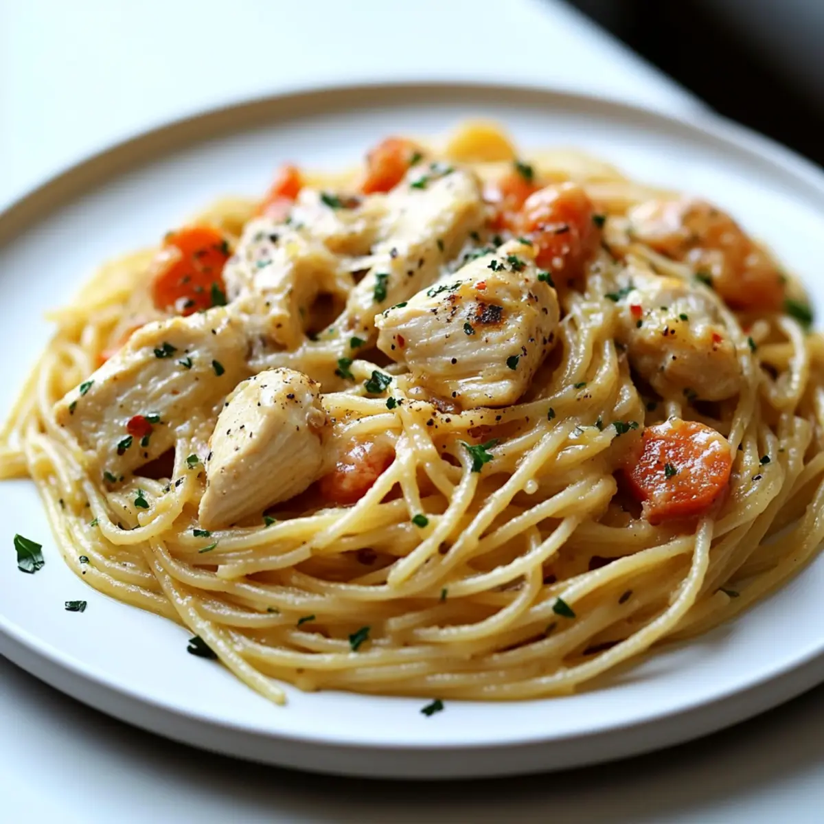 Monterey Chicken Spaghetti