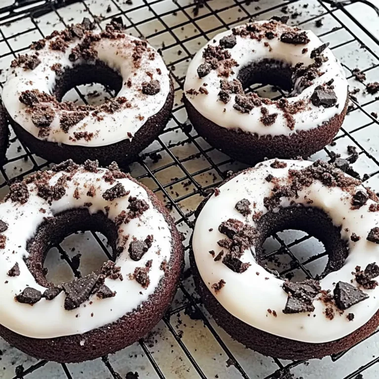 Cake Donuts de Oreo