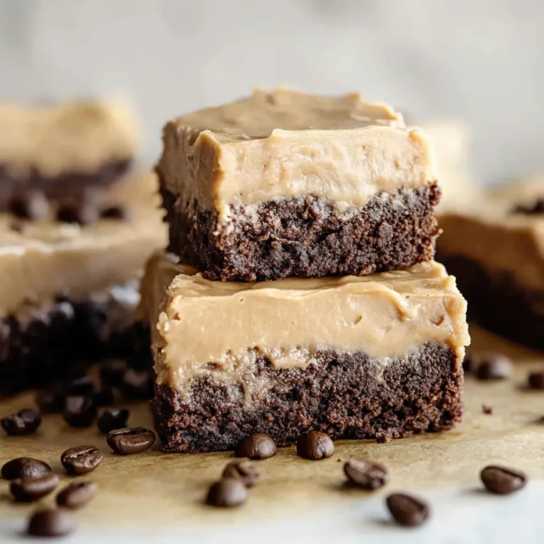 Frosted Coffee Brownies