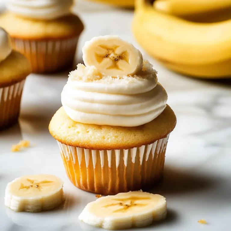 The Ultimate Banana Pudding Cupcakes