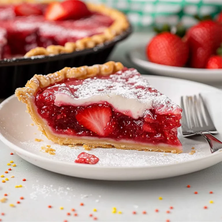 Strawberry Pop-Tart Pie