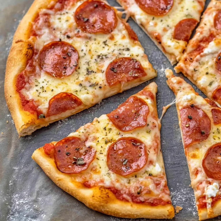 Pizza flatbread au cottage cheese
