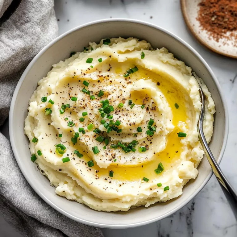 Keto Cauliflower Mashed Potatoes
