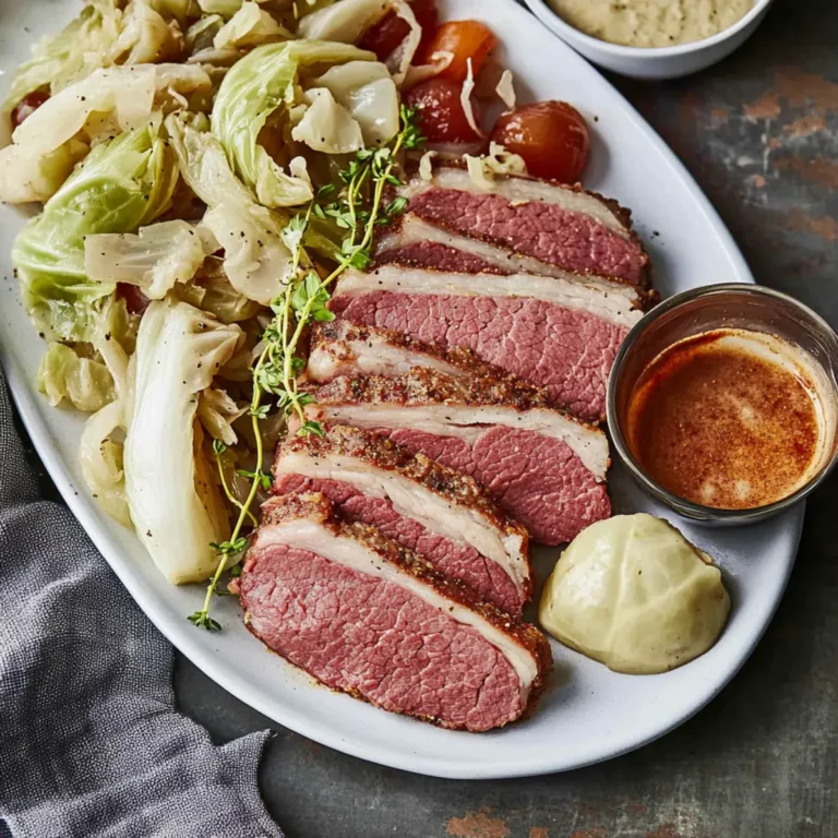 Classic Irish Corned Beef & Cabbage