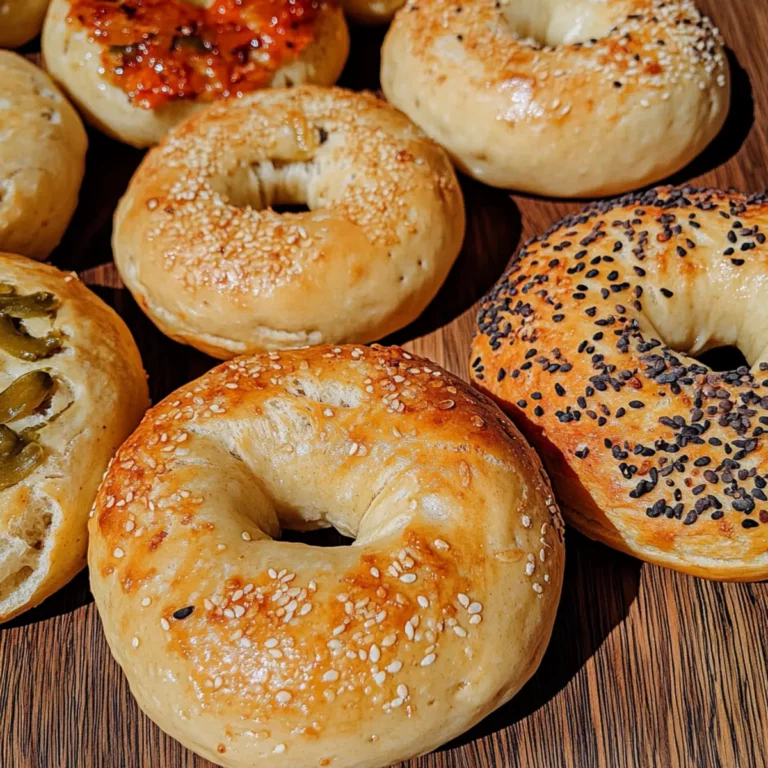 Sourdough Discard Bagels