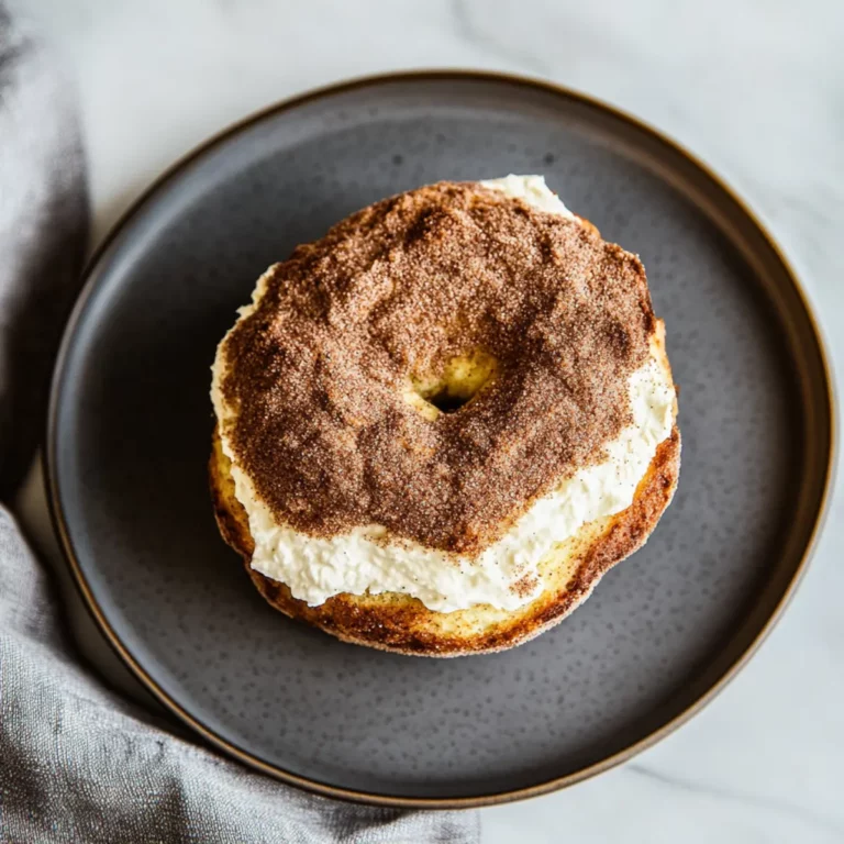 Cinnamon Crunch Protein Bagels
