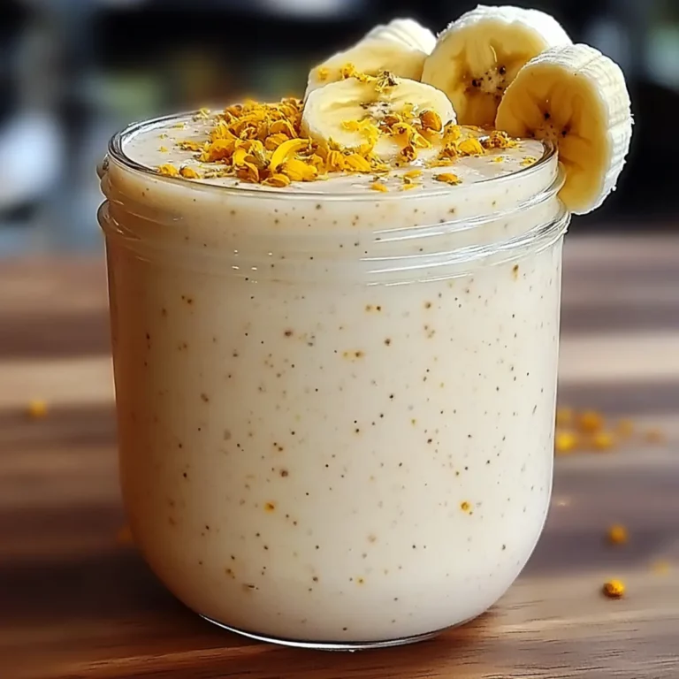 Banana Chamomile Smoothie