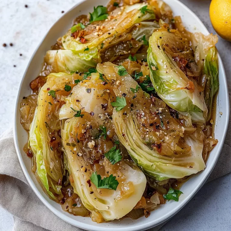 Braised Cabbage & Vegetables