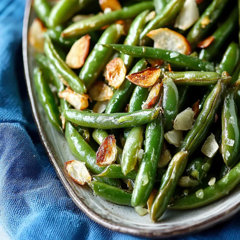 Roasted Green Bean Bundles