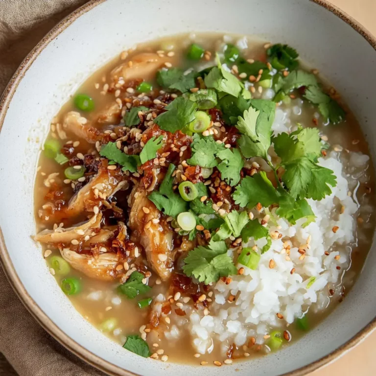 Brothy Miso Ginger Chicken and Rice
