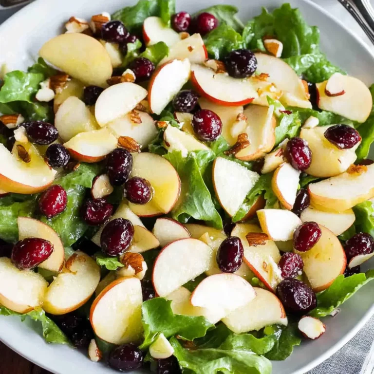Easy Apple Cranberry Salad