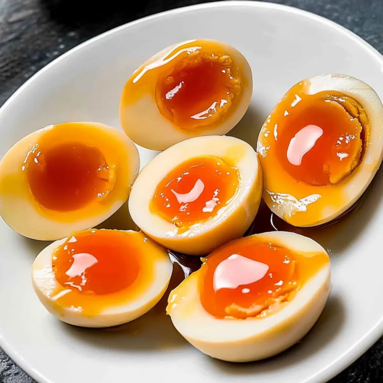 Marinated ramen eggs
