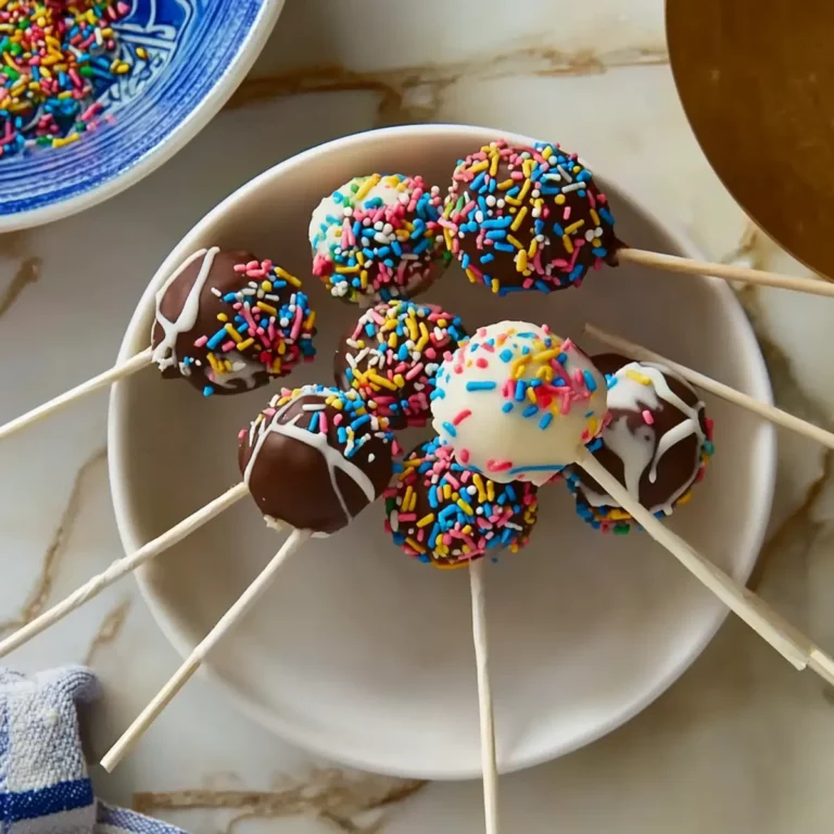 2-Ingredient Easy Cake Pops