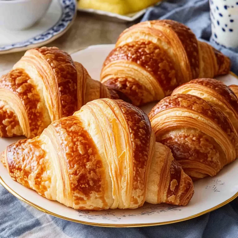 Classic Butter Croissants