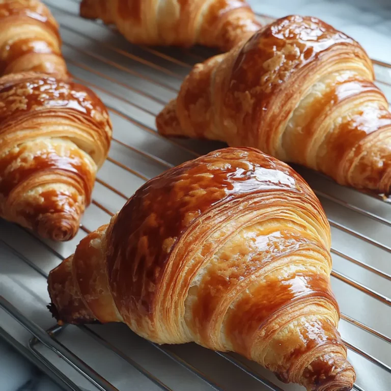 Authentic French Croissants