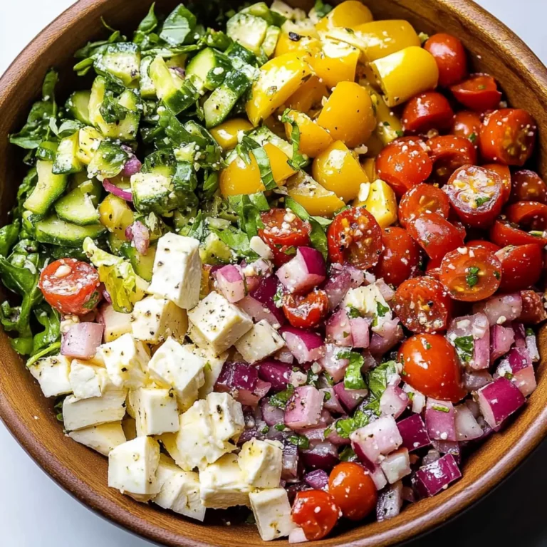 Italian Chopped Salad in 10 Minutes
