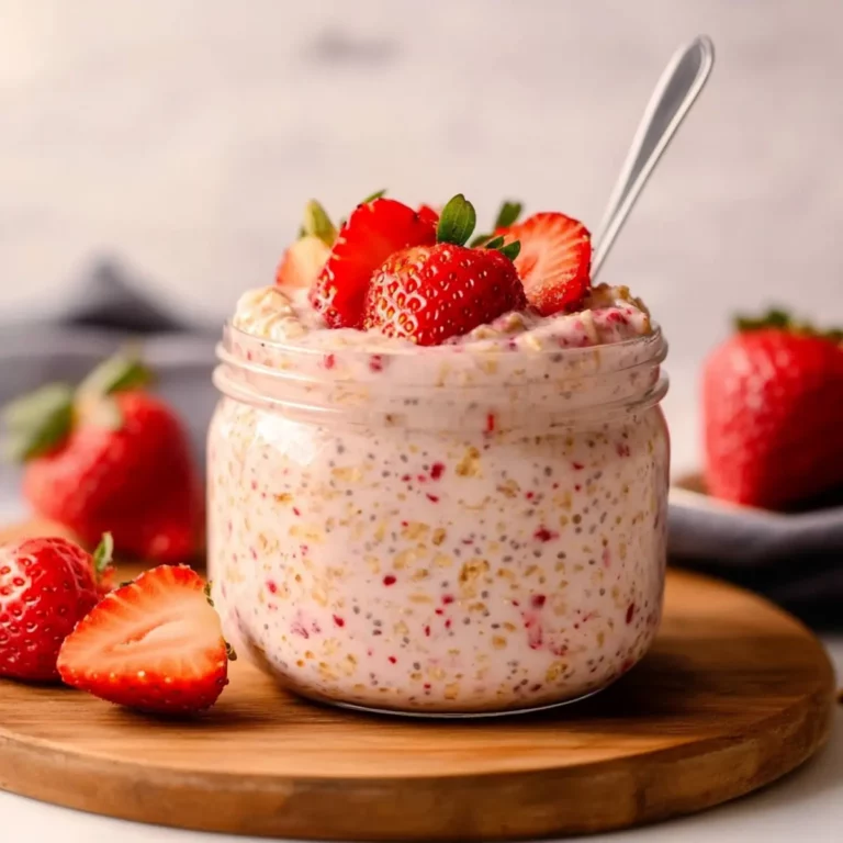 Strawberry Overnight Oats
