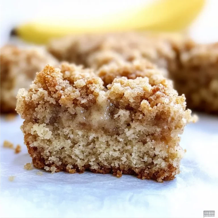 Banana Crumb Coffee Cake