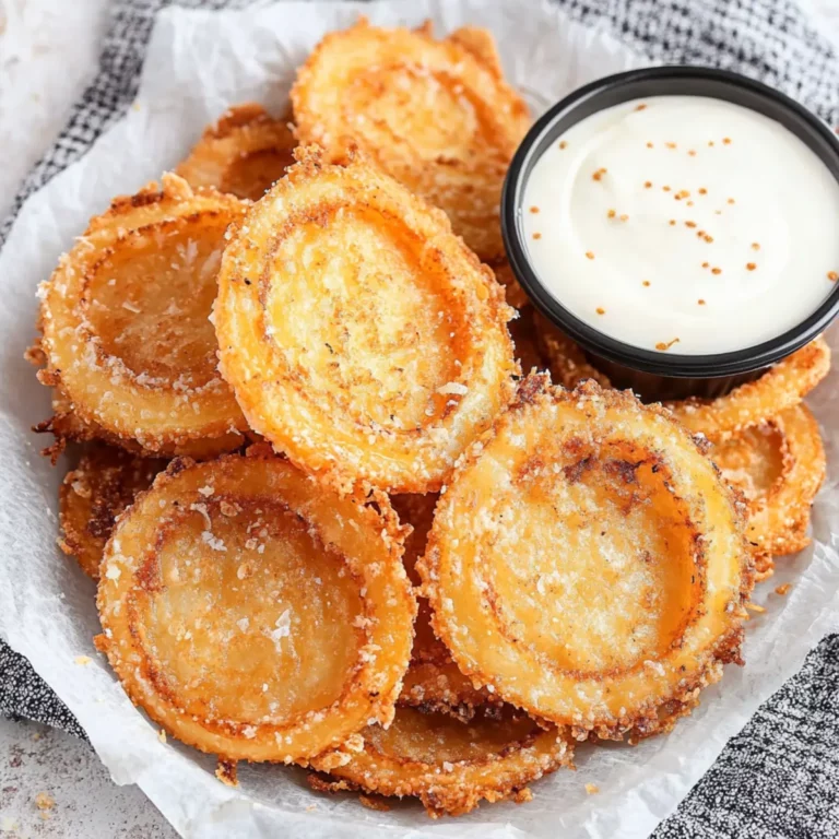 Parmesan Onion Ring Chips