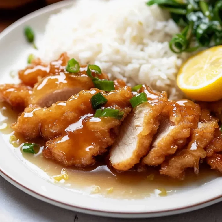 Chinese Lemon Chicken