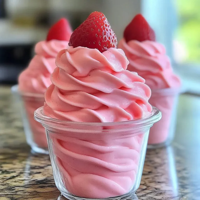 Easy Strawberry Dole Whip