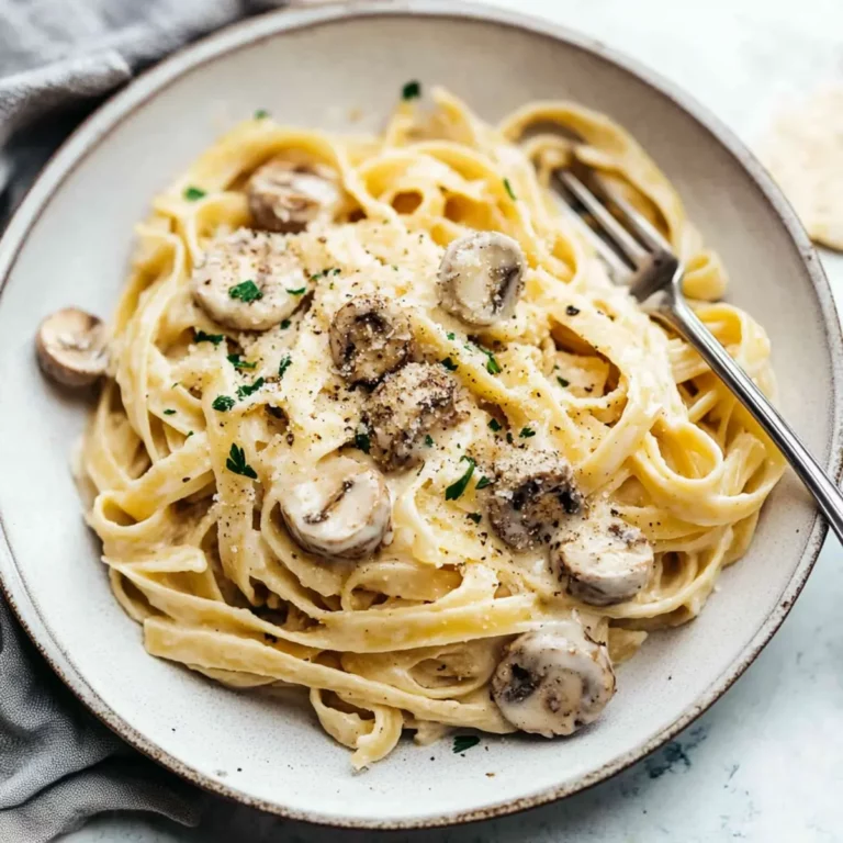 Ultimate Homemade Fettuccine Alfredo Delight