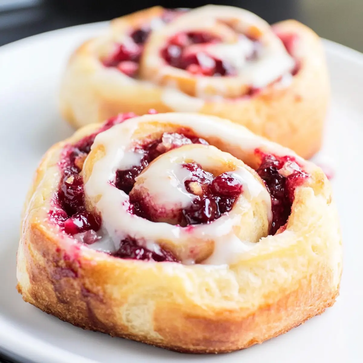 Cranberry Orange Sweet Rolls