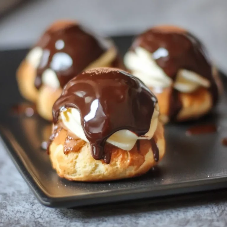 Traditional Profiteroles