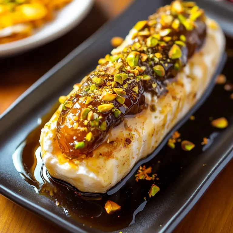 Honey Pistachio Ricotta Stuffed Dates