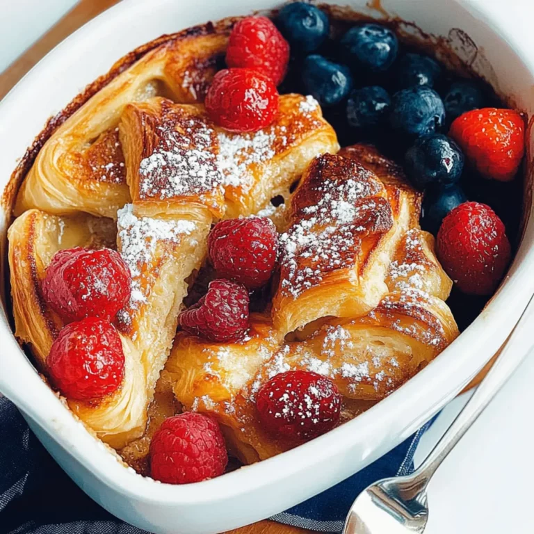 Croissant French Toast Bake