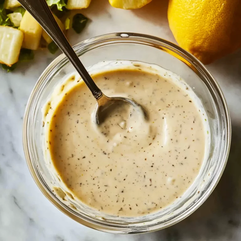 Ultra-Creamy Homemade Caesar Sauce