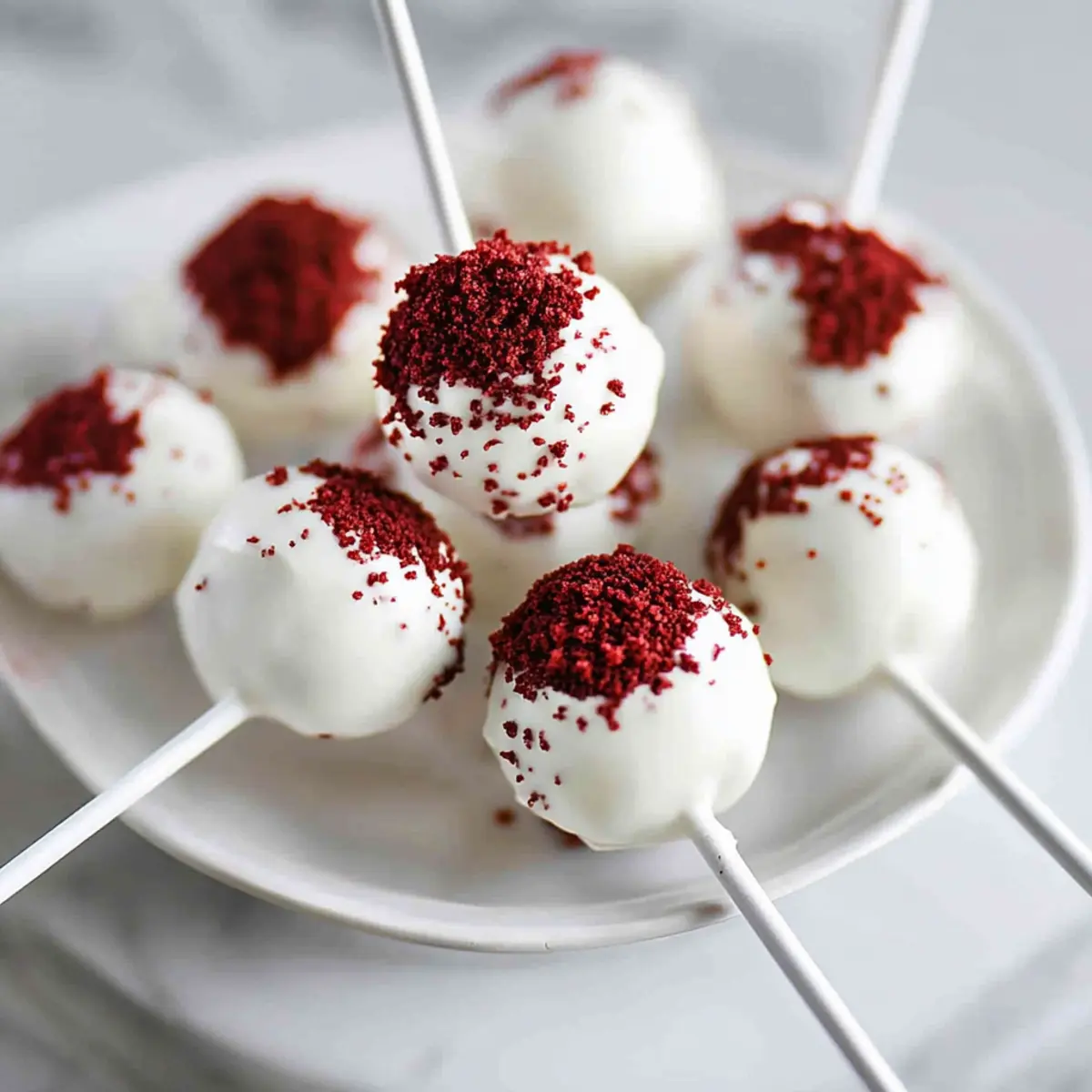 Red Velvet Cake Pops