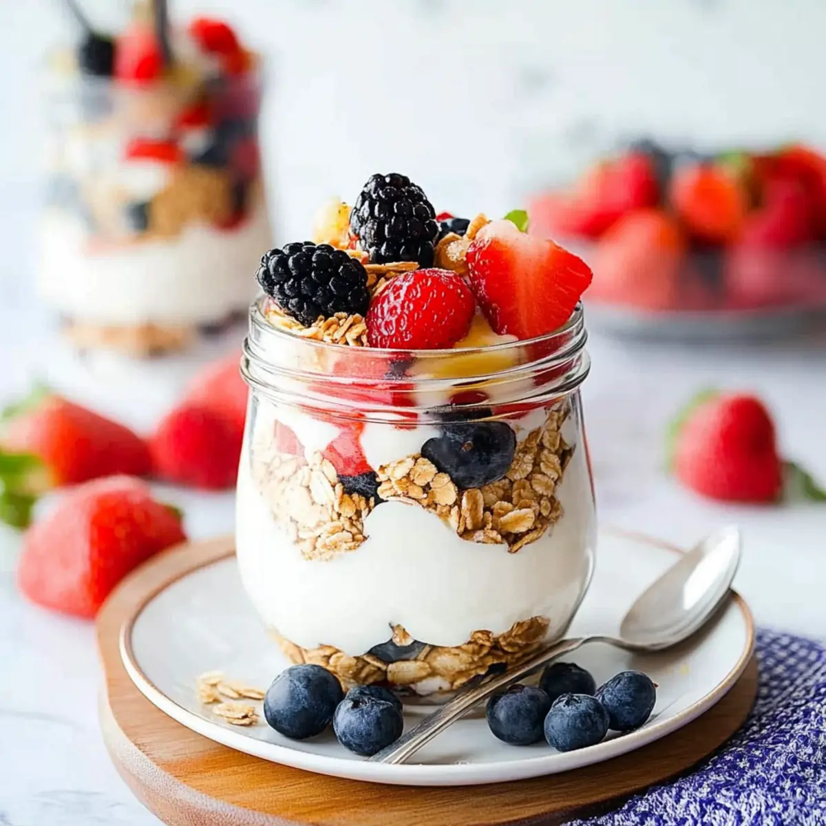 Yogurt Parfait Brunch Bar