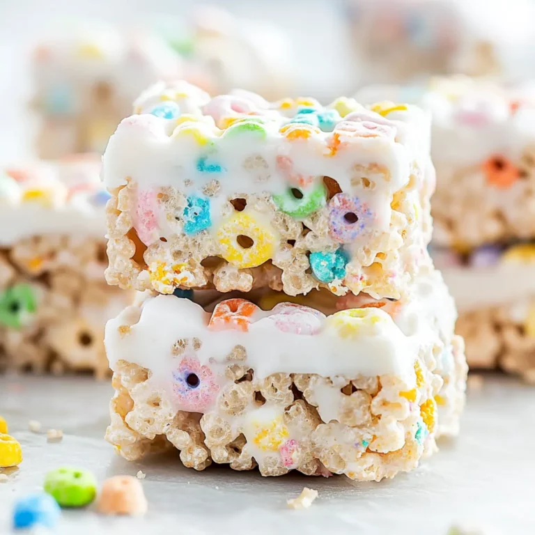 Lucky Charms Rice Krispie Treats