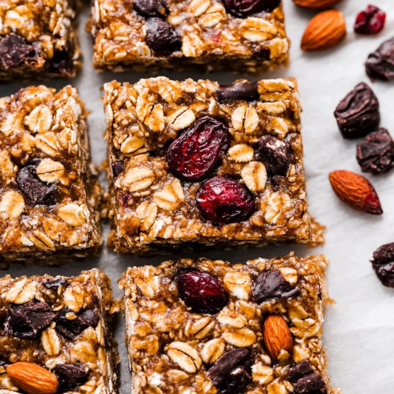 No Bake Granola Bars