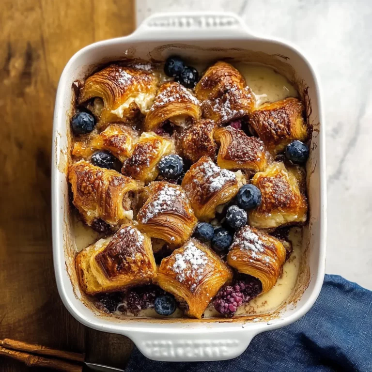 Cinnamon Croissant French Toast Bake