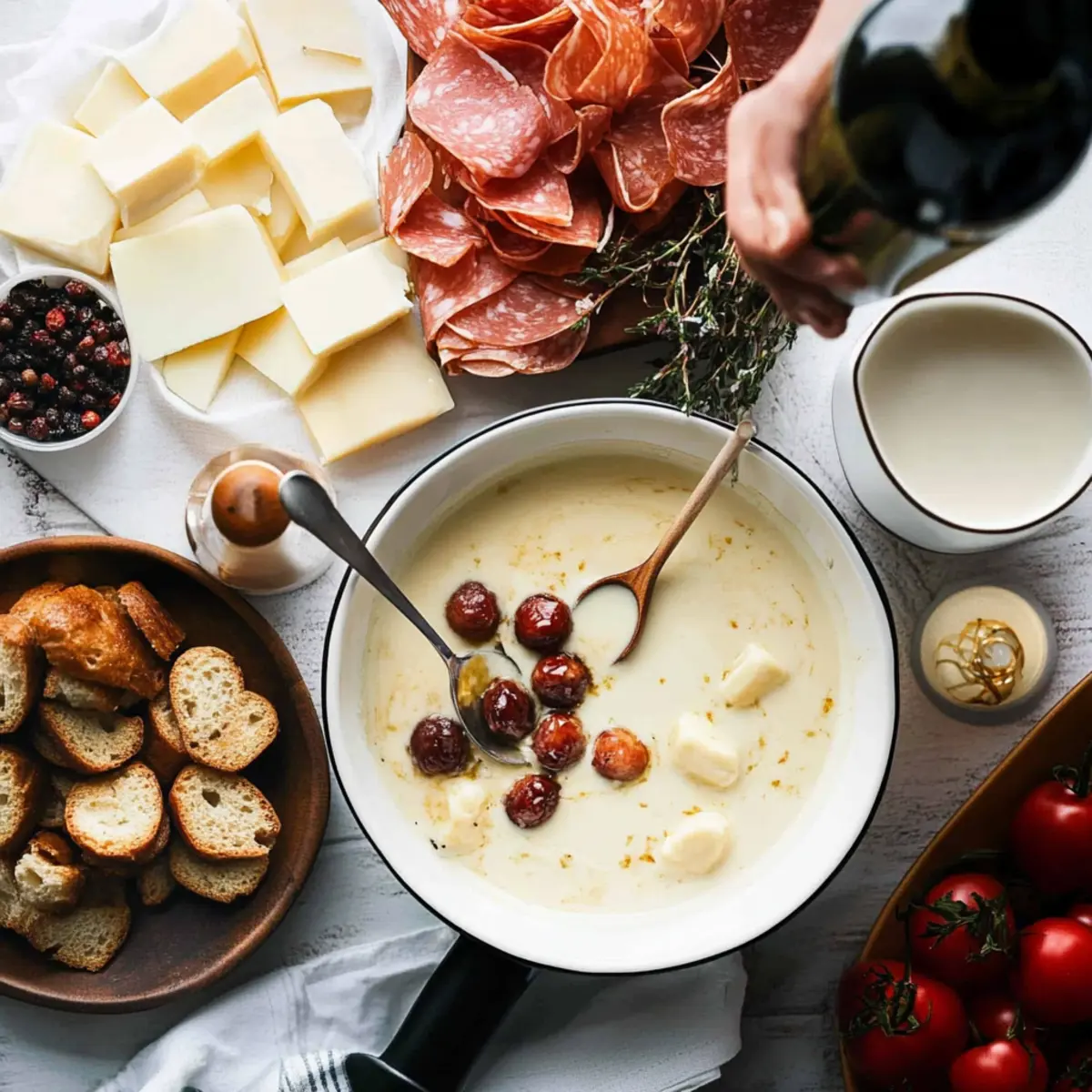 Romantic Fondue Night at Home