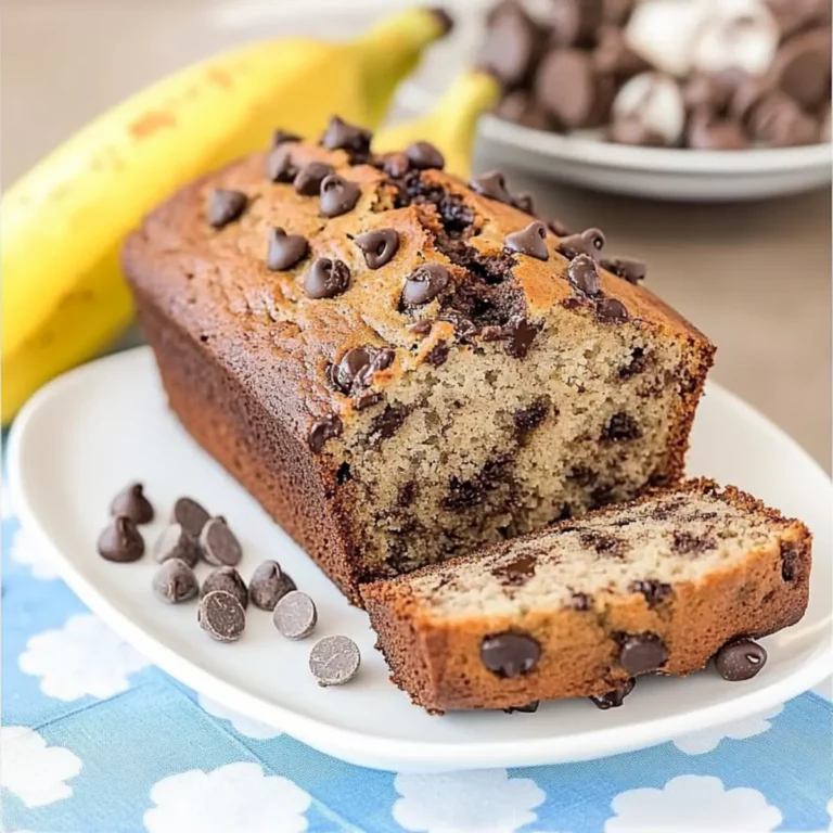 Ultra Moist Chocolate Chip Banana Bread