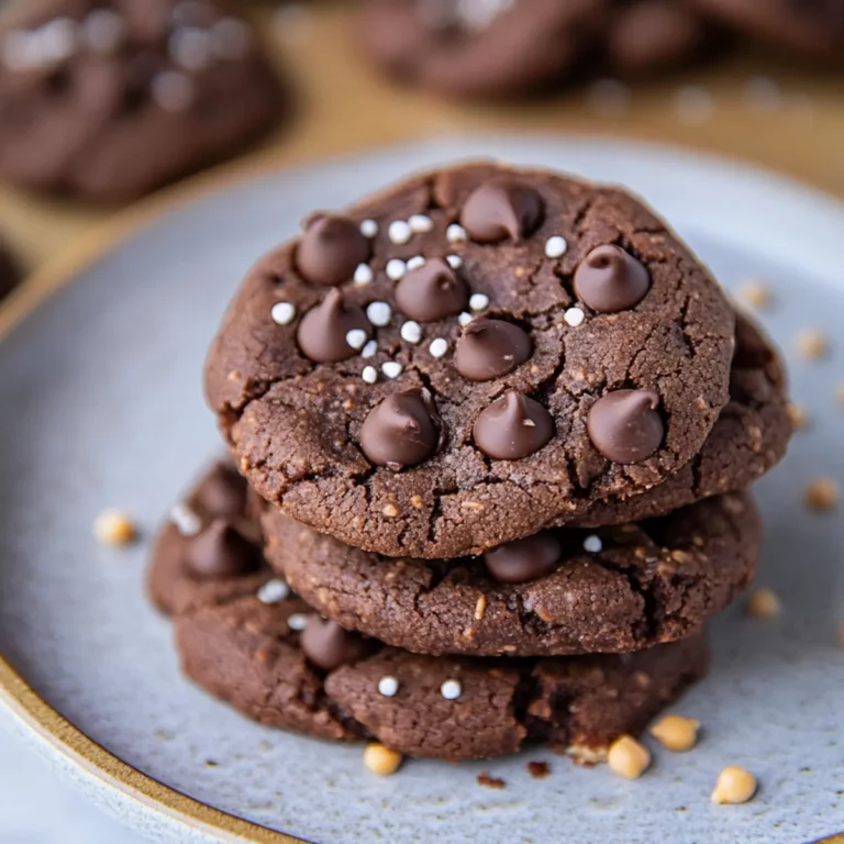 Chocolate Chickpea Cookies