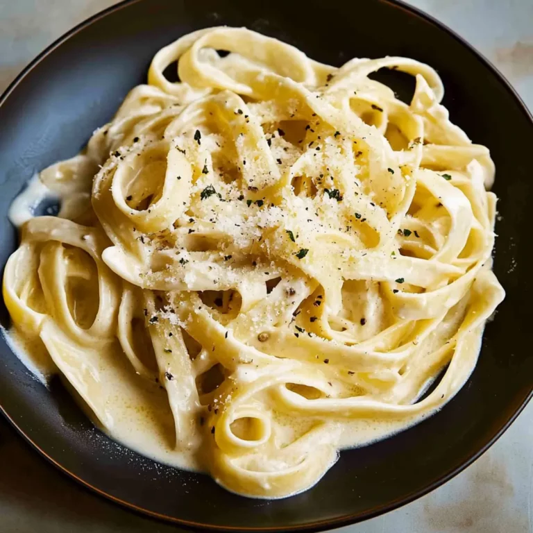 Classic Creamy Italian Fettuccine Alfredo