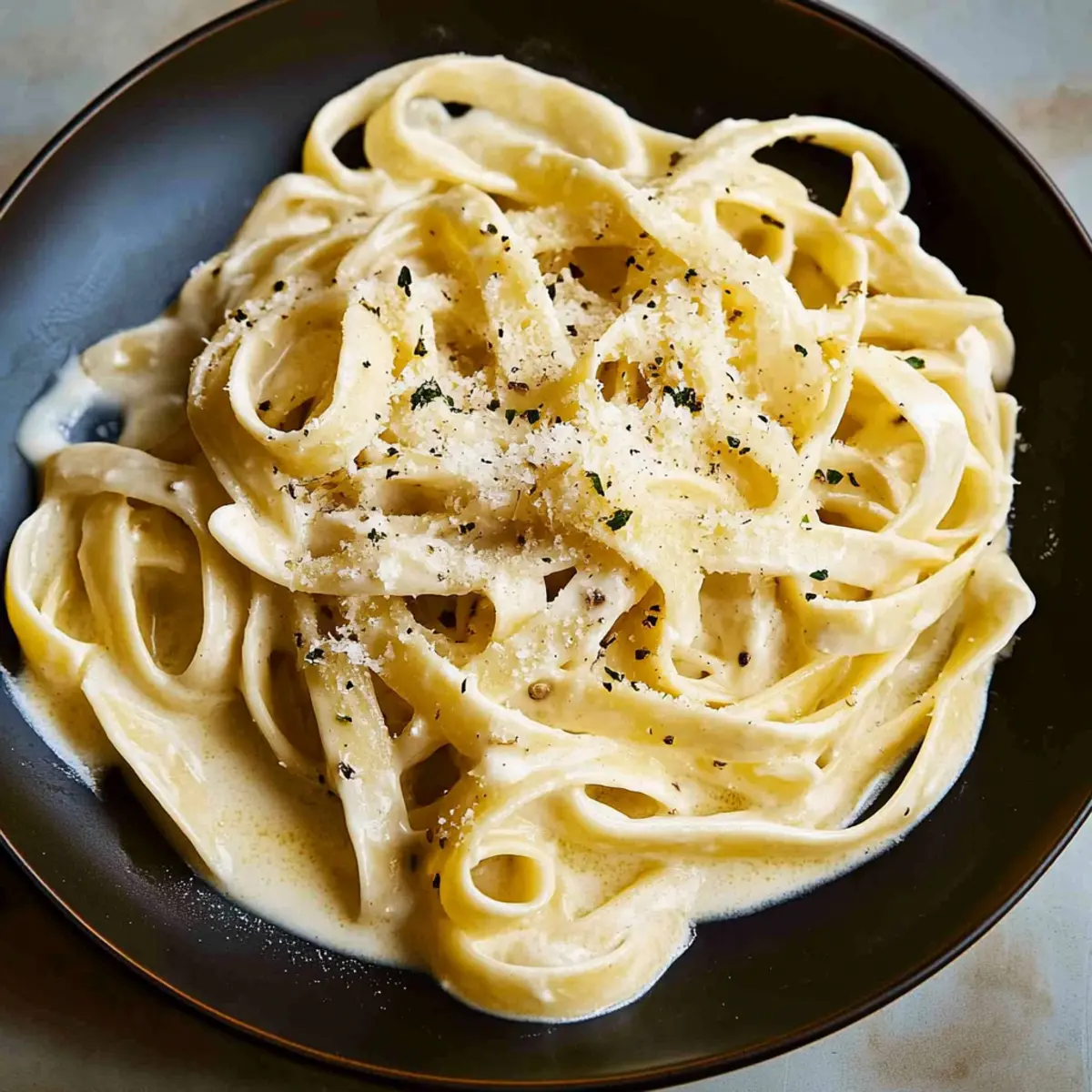 Classic Creamy Italian Fettuccine Alfredo
