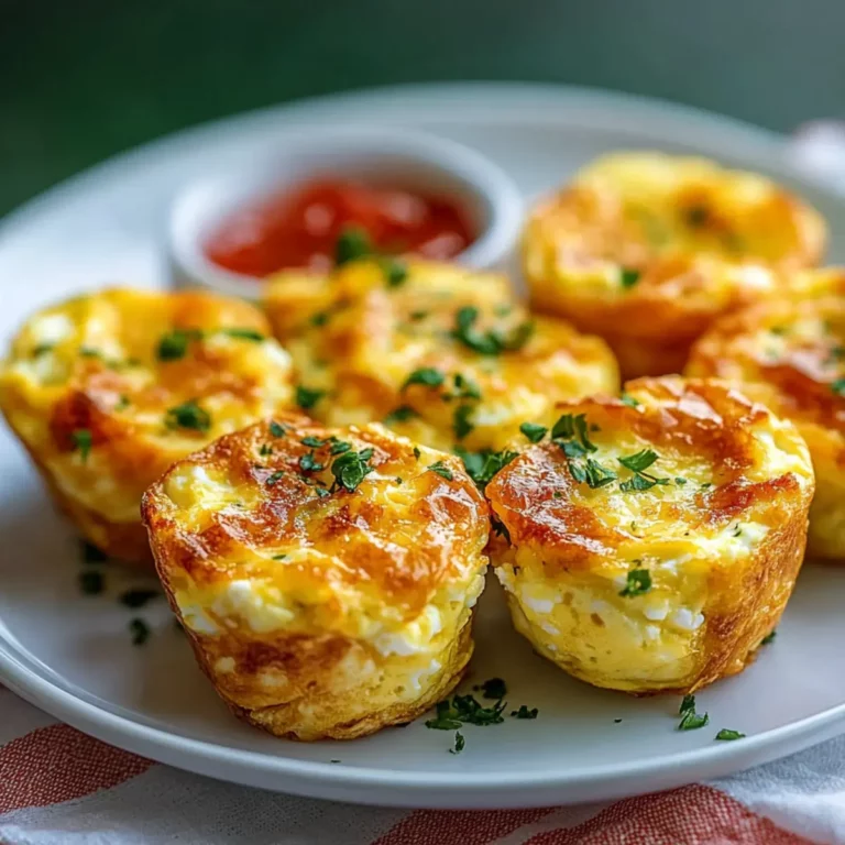 Egg bites with cottage cheese