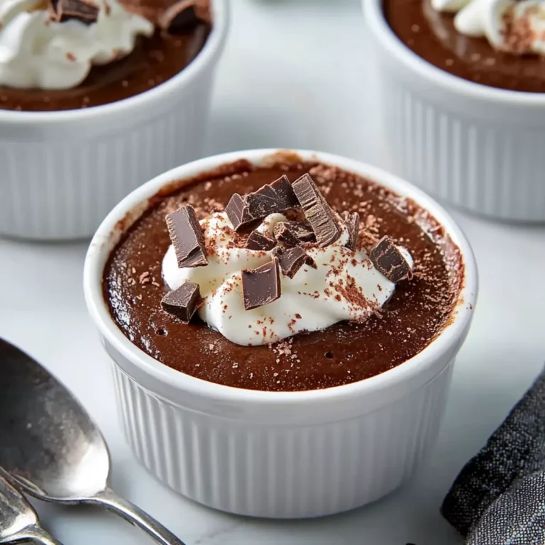 Decadent Chocolate Cream Pots