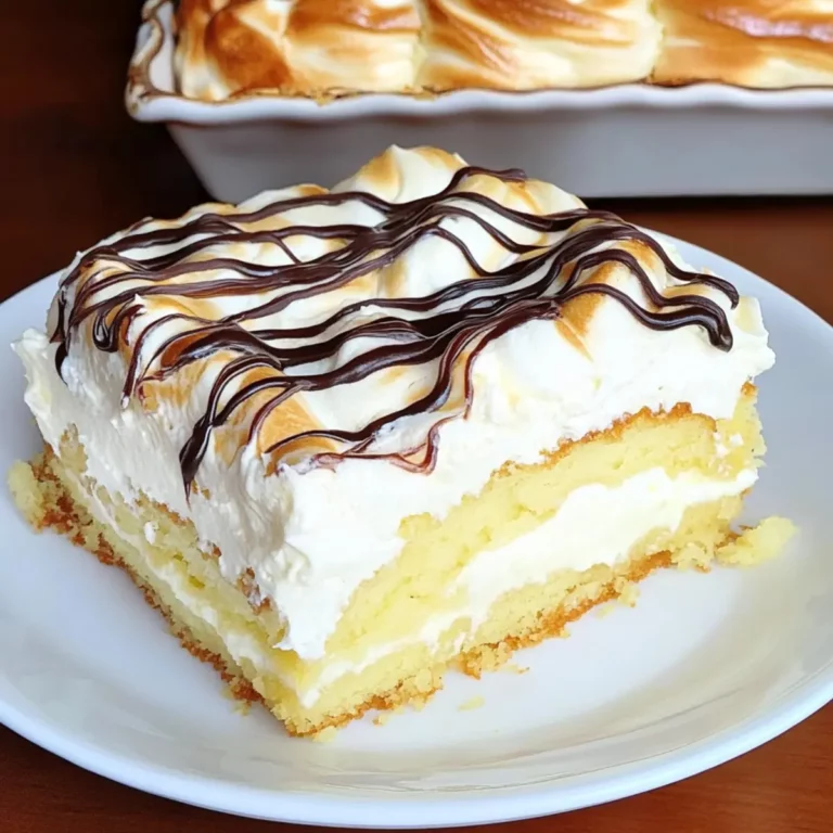 Cream Puff Cake Dessert